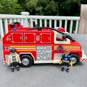 Playmobil Fire Truck Set